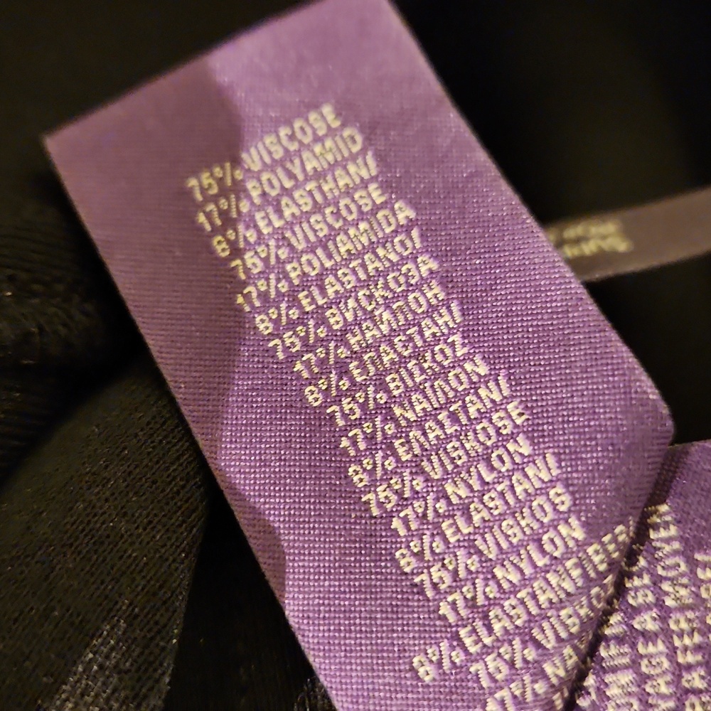 ❤️ RALPH LAUREN PURPLE LABEL PONTE MID RISE BLACK SKINNY LEGGING PANTS, 4 (27) - Picture 11 of 16
